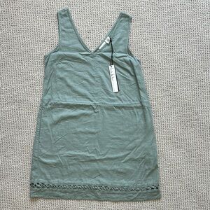 Nicole Miller Linen Blend Dress with pockets